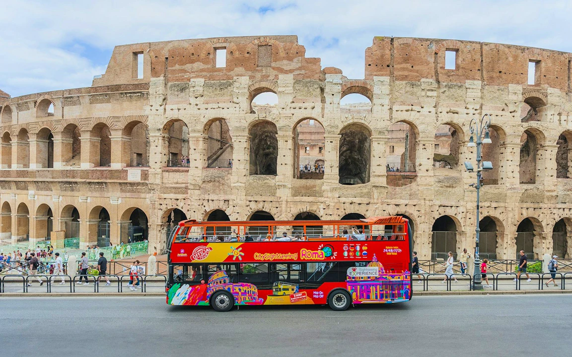 City Sightseeing Rome Hop-on Hop-off Bus Tour